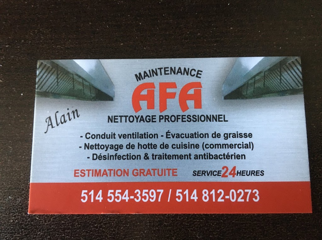 Maintenance AFA | 767 Rue Beauchesne app 6, Repentigny, QC J5Y 1Z5, Canada | Phone: (514) 554-3597