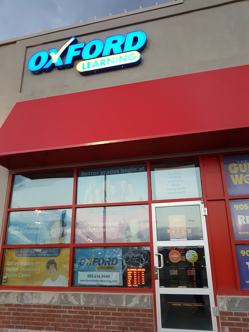 Oxford Learning Oakville North East | 380 Dundas St E #8, Oakville, ON L6H 6Z9, Canada | Phone: (647) 951-6370