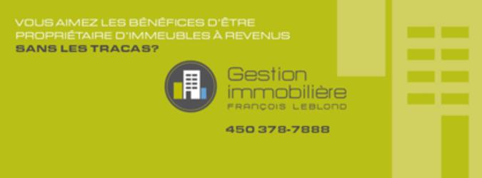 Gestion Immobilière François Leblond | 328 Rue Principale, Granby, QC J2G 2W4, Canada | Phone: (450) 378-7888