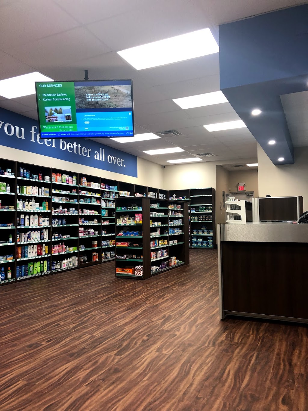 Wiltshire Pharmacy / Walk-in Clinic Remedys Rx | 940 Murphy Rd, Sarnia, ON N7S 5C4, Canada | Phone: (519) 491-1922