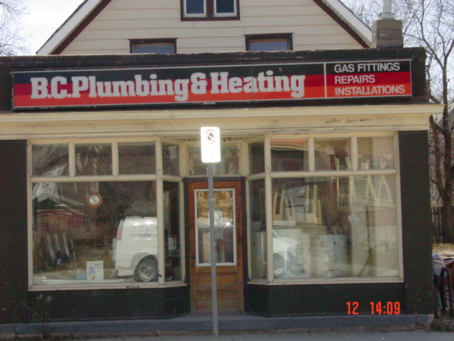 B. C. Plumbing & Heating (1992) Ltd | 1835b Main St, Winnipeg, MB R2V 2A4, Canada | Phone: (204) 586-3719