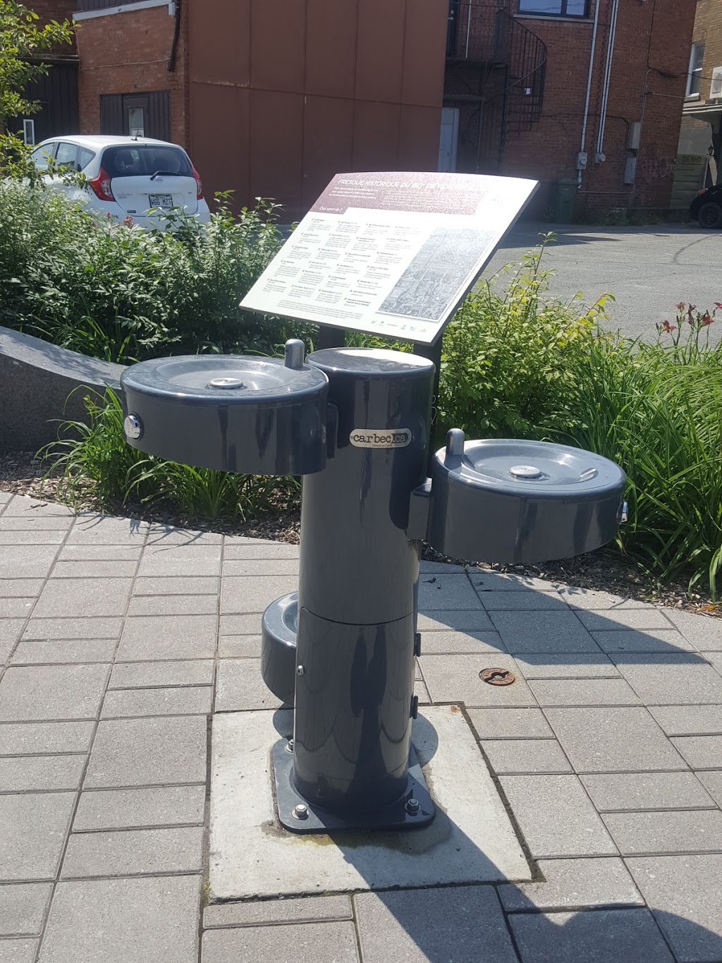 Parc and water fountain | 21 Rue de la Gare Bureau 216, Victoriaville, QC G6P 3Z3, Canada