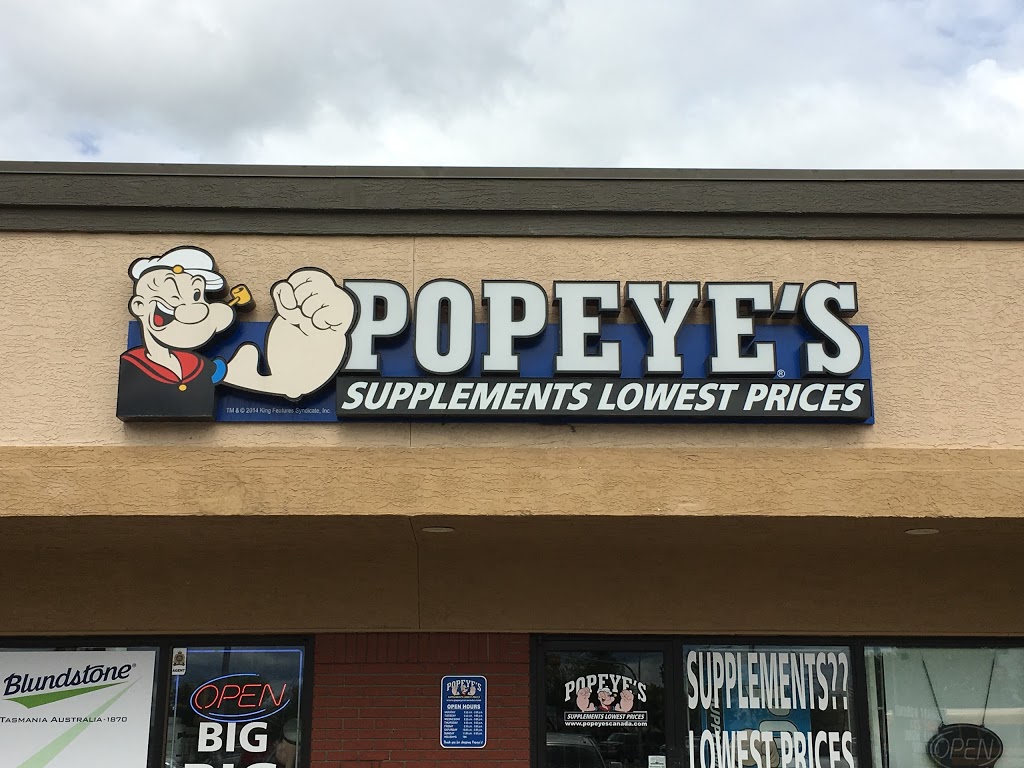 Popeyes Supplements Edmonton North | 13714 Castledowns Rd, Edmonton, AB T5X 4H7, Canada | Phone: (780) 456-9005