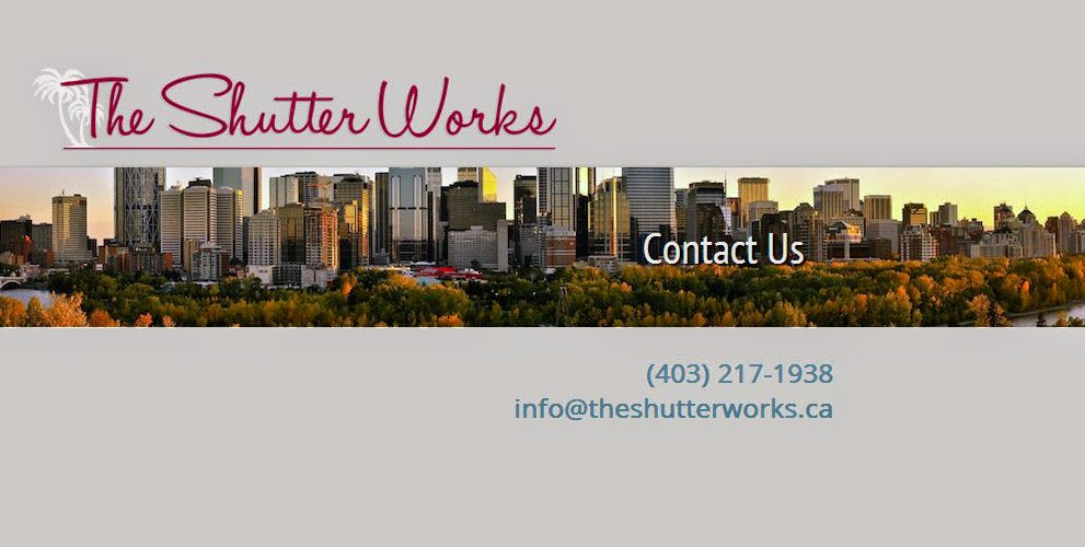 The Shutter Works - Interior, Exterior, Custom | 255225 Woodland Rd, Calgary, AB T3R 1G5, Canada | Phone: (403) 660-6346