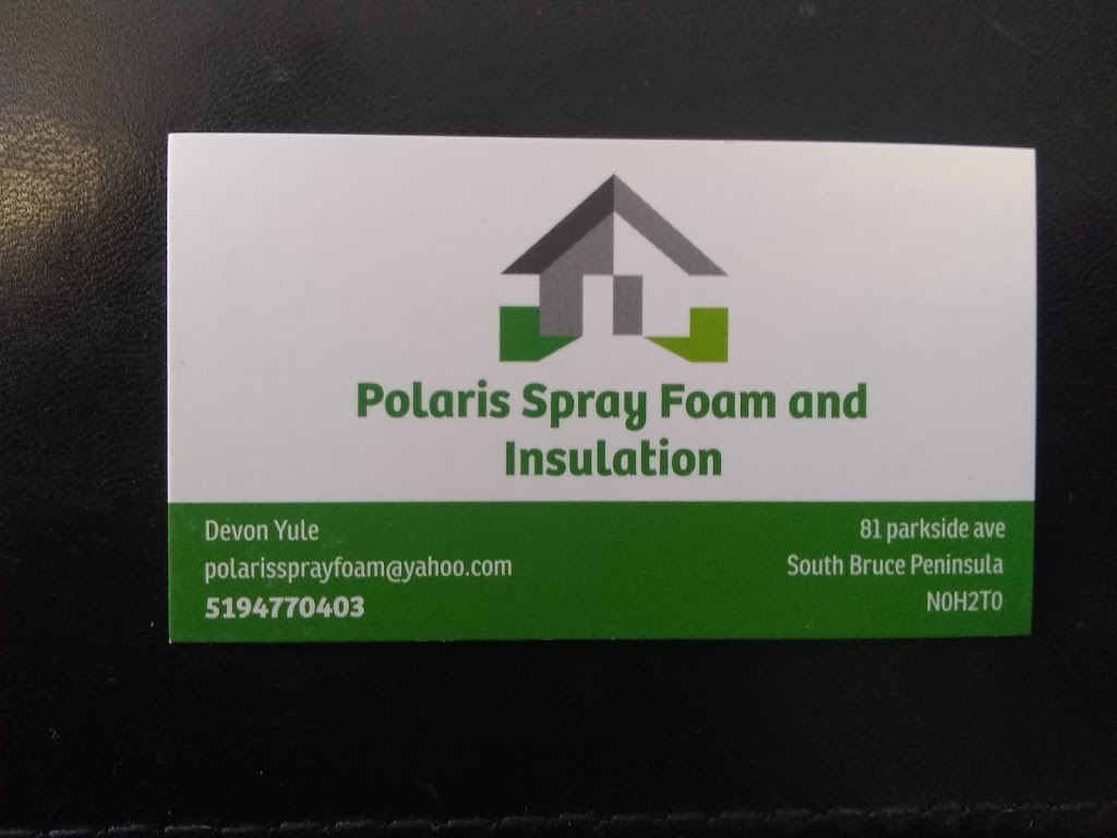 Polaris Spray Foam & Insulation | 81 Parkside Ave, Wiarton, ON N0H 2T0, Canada | Phone: (519) 477-0403