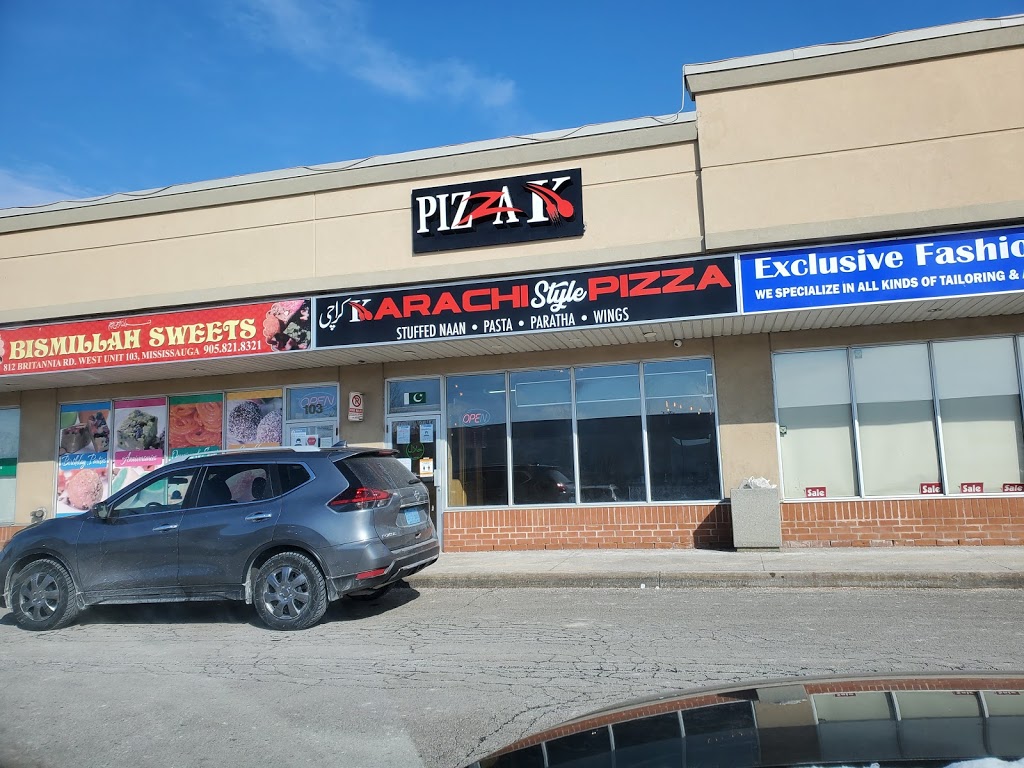 Pizza Karachi | 812 Britannia Rd W Unit 104, Mississauga, ON L5V 0A6, Canada | Phone: (905) 997-4797