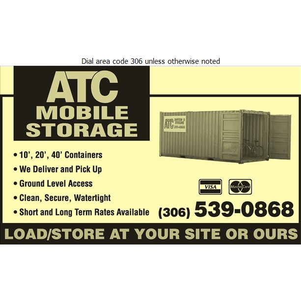 ATC Mobile Container Storage | 470 Longman Crescent, Regina, SK S4N 6J4, Canada | Phone: (306) 539-0868