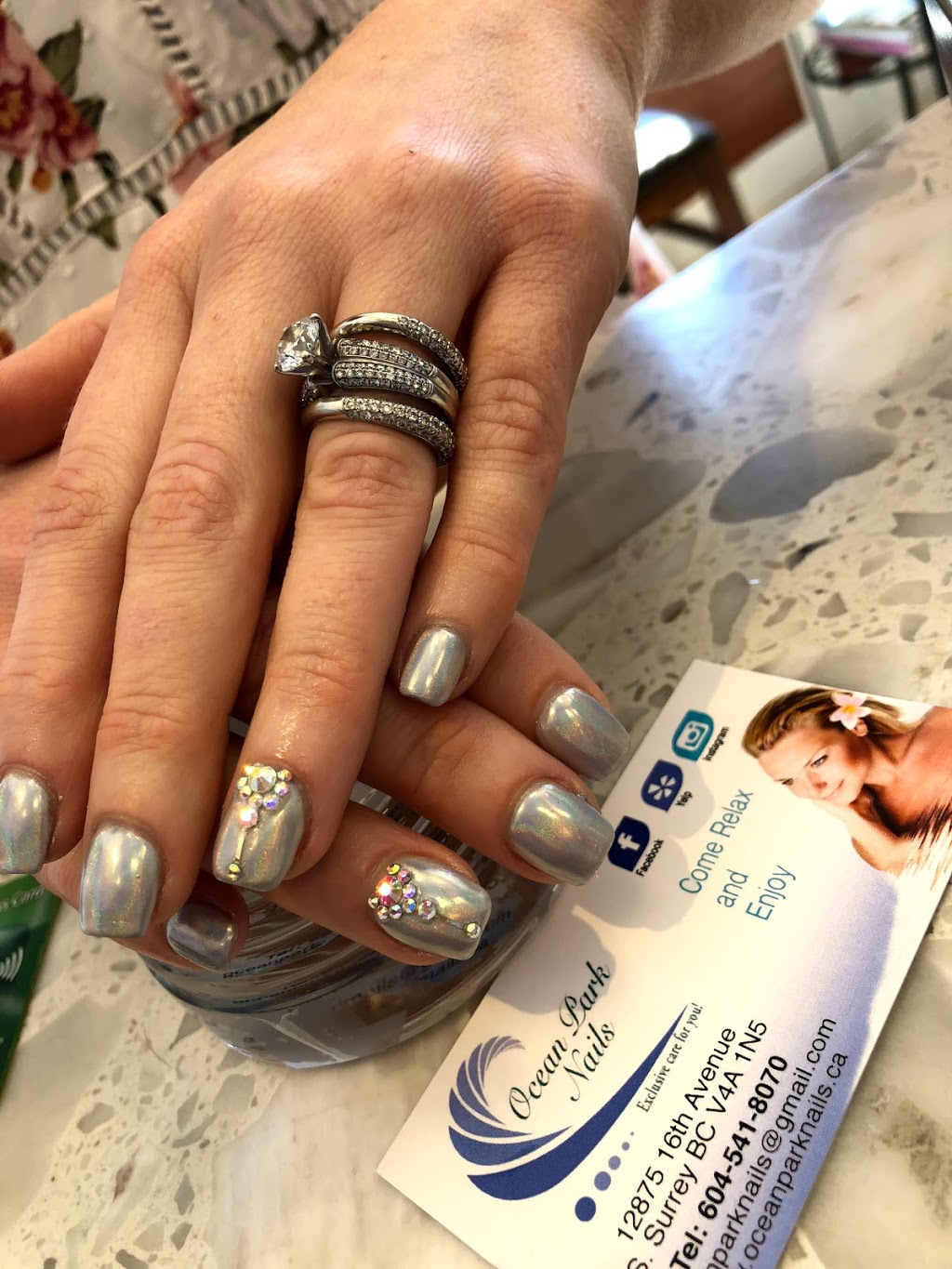 Ocean Park Nails Ltd | 12875 16 Ave, Surrey, BC V4A 1N5, Canada | Phone: (604) 541-8070