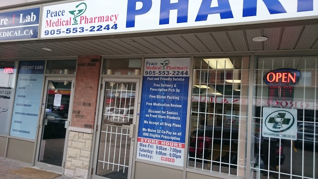 Peace Medical Pharmacy | 9699 Jane St Unit #19, Maple, ON L6A 0A4, Canada | Phone: (905) 553-2244