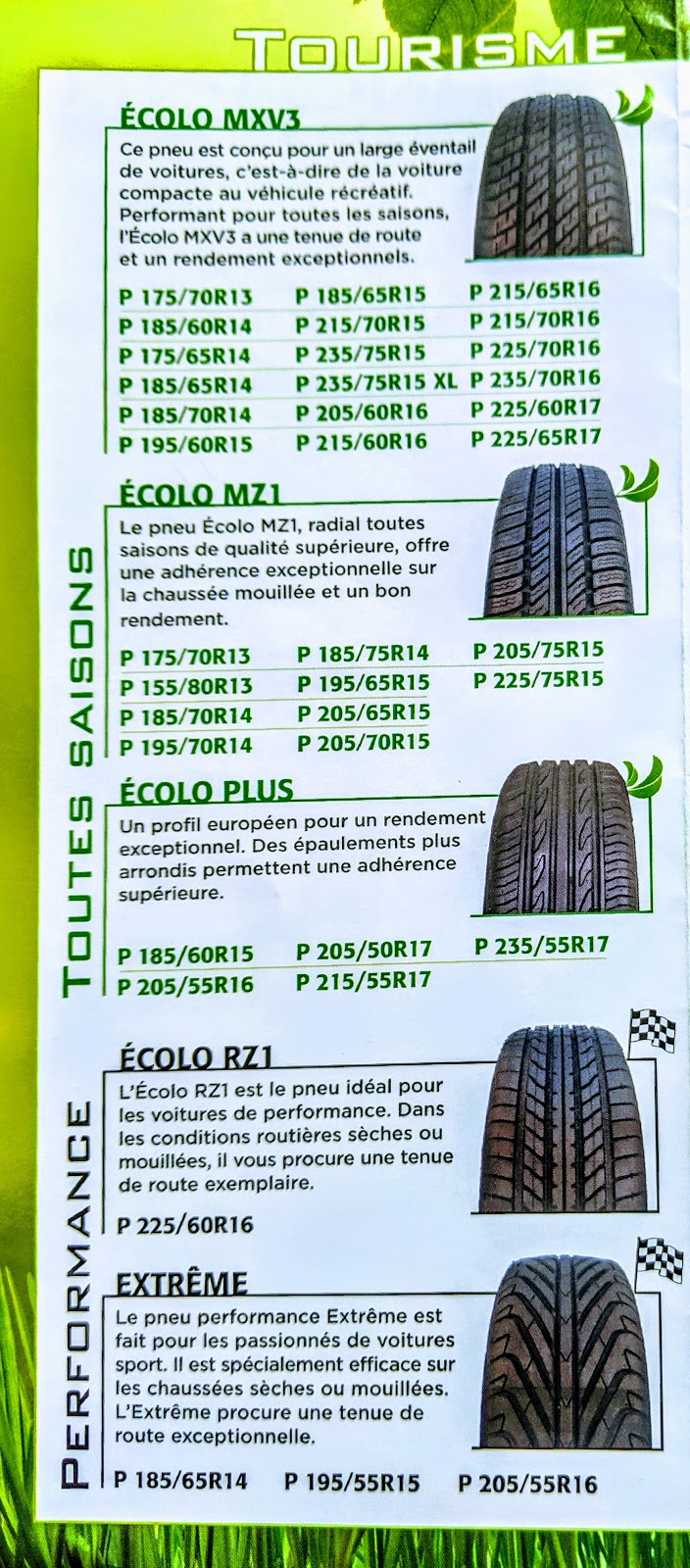 Ecolo-pneus.ca | 307 Rue de Normandie, Rosemère, QC J7A 1T6, Canada | Phone: (514) 796-1355