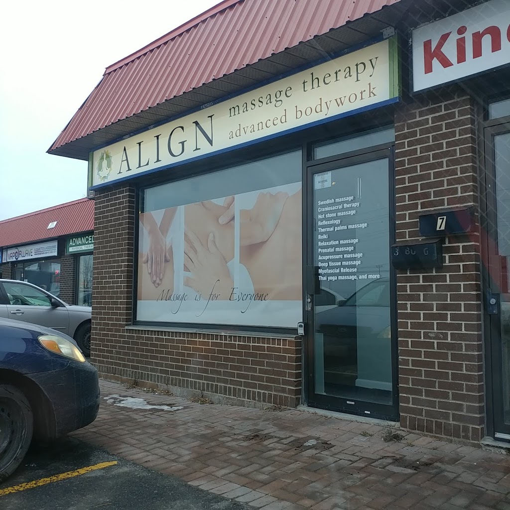 Align Massage Therapy | 3780 Fallowfield Rd #6, Nepean, ON K2J 1A1, Canada | Phone: (613) 830-1380