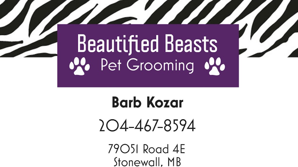 Beautified Beasts Pet Grooming | 79051 4th Road East, Stonewall, MB R0C 2Z0, Canada | Phone: (204) 467-8594