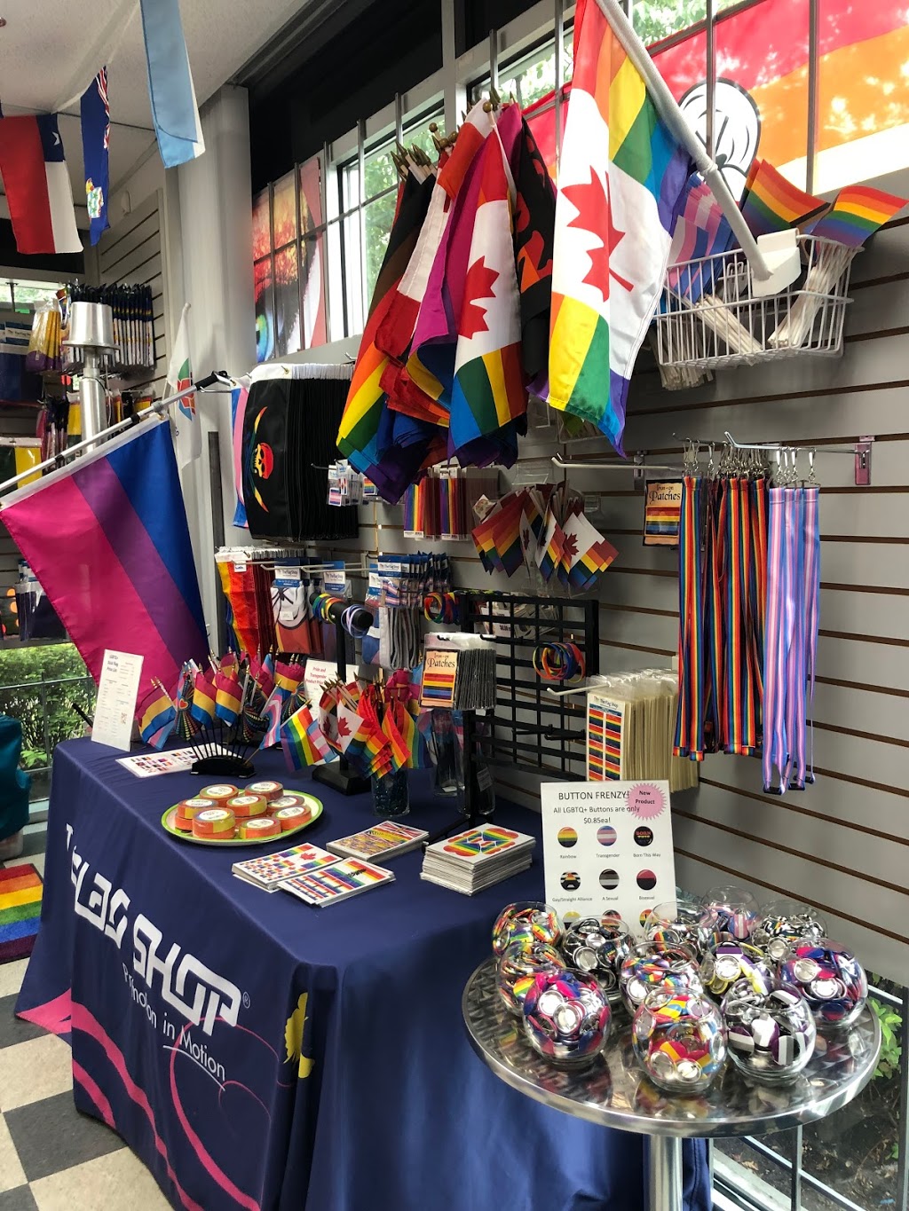 The Flag Shop | 1615 Powell St, Vancouver, BC V5L 1H5, Canada | Phone: (604) 736-8161