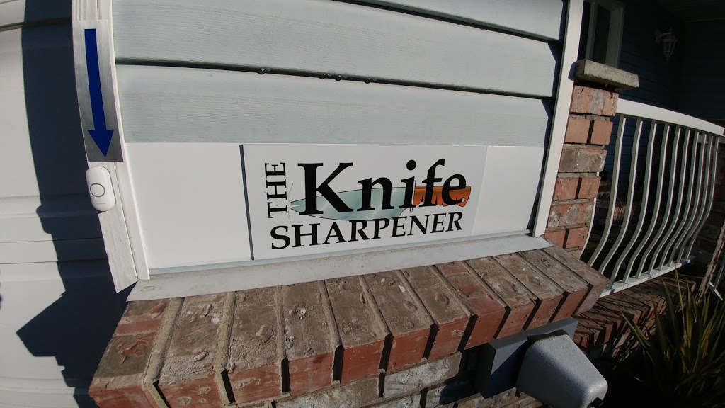 The Knife Sharpener | garage/shop, 3995 Rock City Rd, Nanaimo, BC V9T 4L6, Canada | Phone: (250) 618-5737