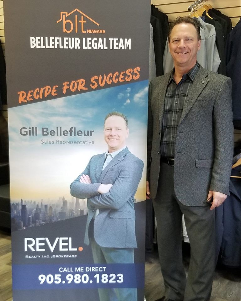 Gill Bellefleur, BLT Niagara, Revel Realty Inc Brokerage | 8685 Lundys Ln, Niagara Falls, ON L2H 1H5, Canada | Phone: (905) 980-1823