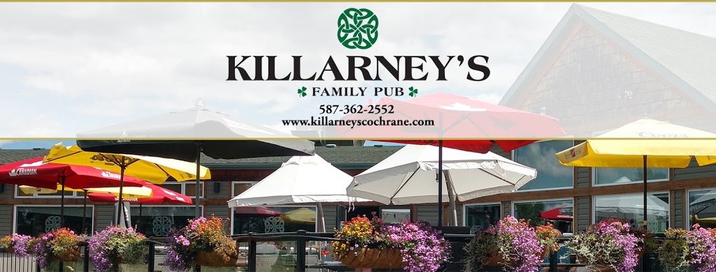 Killarneys Family Pub | 240 Riverview Dr, Cochrane, AB T4C 1K9, Canada | Phone: (587) 362-2552
