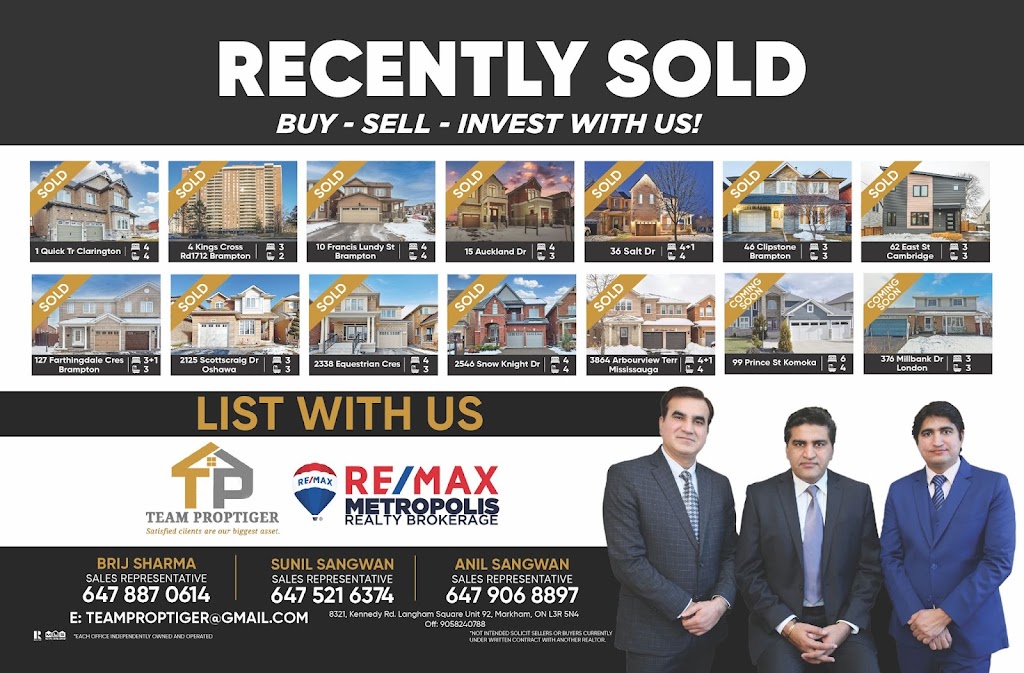 Team PropTiger | 82 Cathcart Crescent, Brampton, ON L6T 2A5, Canada | Phone: (647) 887-0614