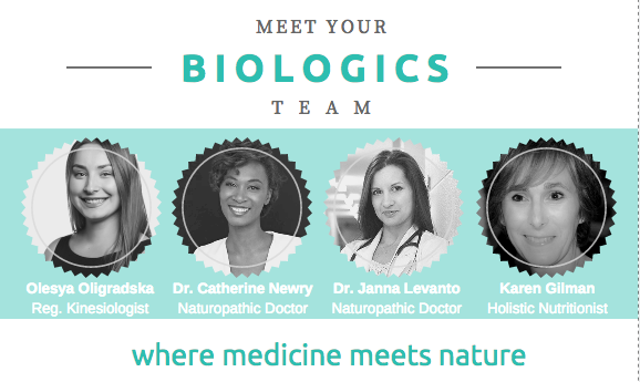 Biologics Naturopathic Clinic | 3050 Yonge St #203, Toronto, ON M4N 2K4, Canada | Phone: (647) 714-8434