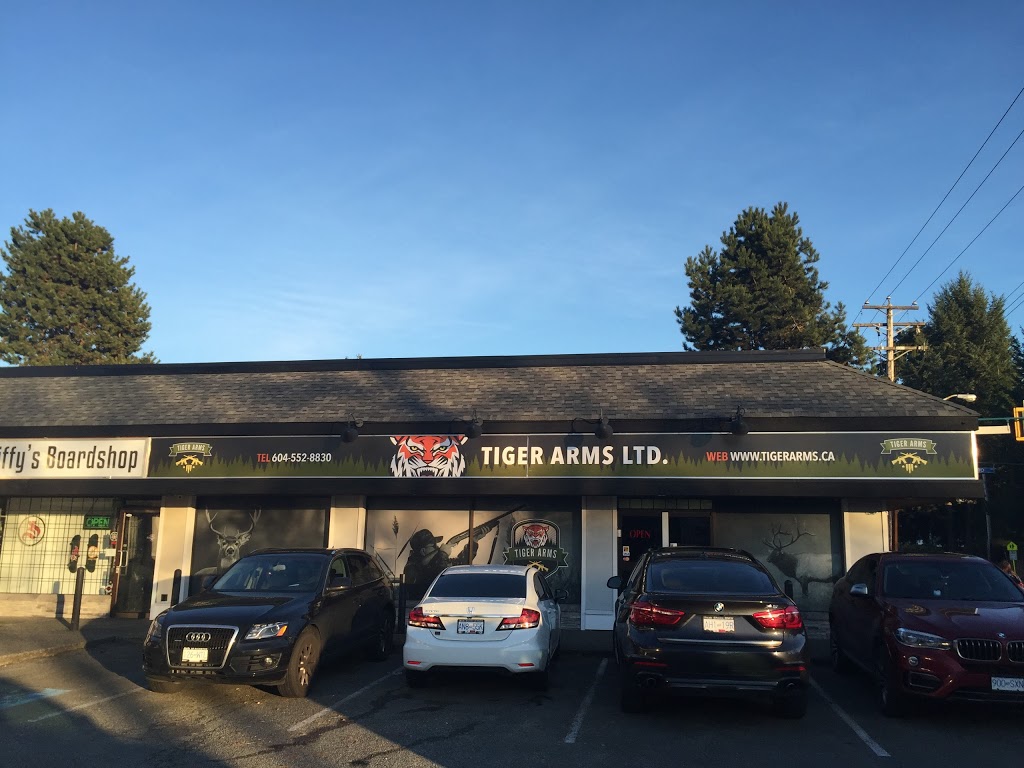 Tiger Arms Ltd | 1-1449 Prairie Ave, Port Coquitlam, BC V3B 1S9, Canada | Phone: (604) 552-8830