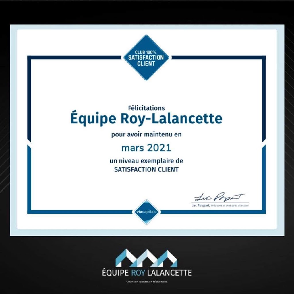 Équipe Roy Lalancette Courtier immobilier Via Capitale Platine | 240 Rue des Glaïeuls, Farnham, QC J2N 2W9, Canada | Phone: (514) 400-8925