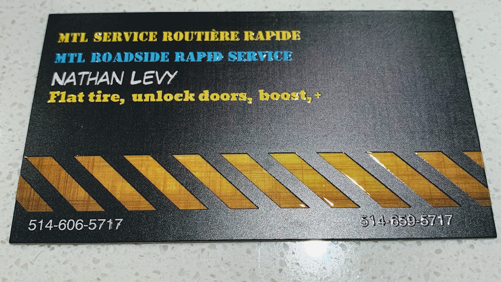 Mtl roadside rapid service | 6650 Boul Henri-Bourassa O #607, Saint-Laurent, QC H4R 0G3, Canada | Phone: (514) 606-5717