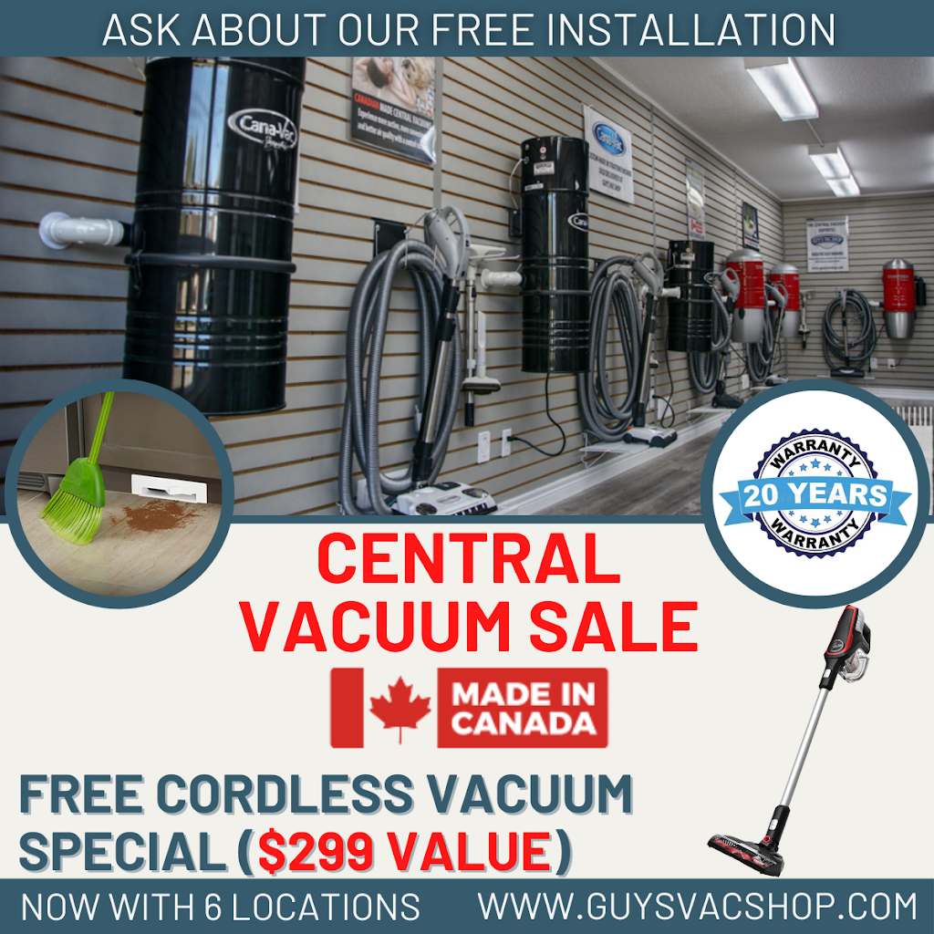 Guys Vac Shop | 195 Franklin Blvd Unit 6, Cambridge, ON N1R 8H3, Canada | Phone: (519) 621-7077