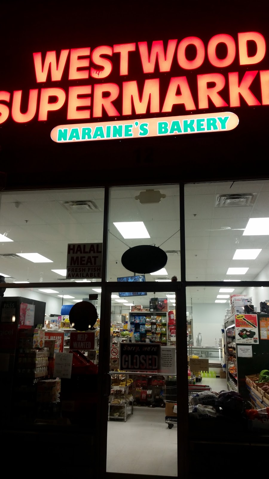 Westwood Super Market - Naraines Bakery | 11-680 Rexdale Blvd, Etobicoke, ON M9W 0B5, Canada