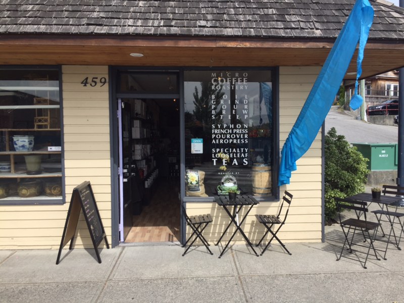 Gibsons Coffee, Tea & Herbs | 459 Marine Dr Box 12, Gibsons, BC V0N 1V1, Canada | Phone: (604) 562-0024