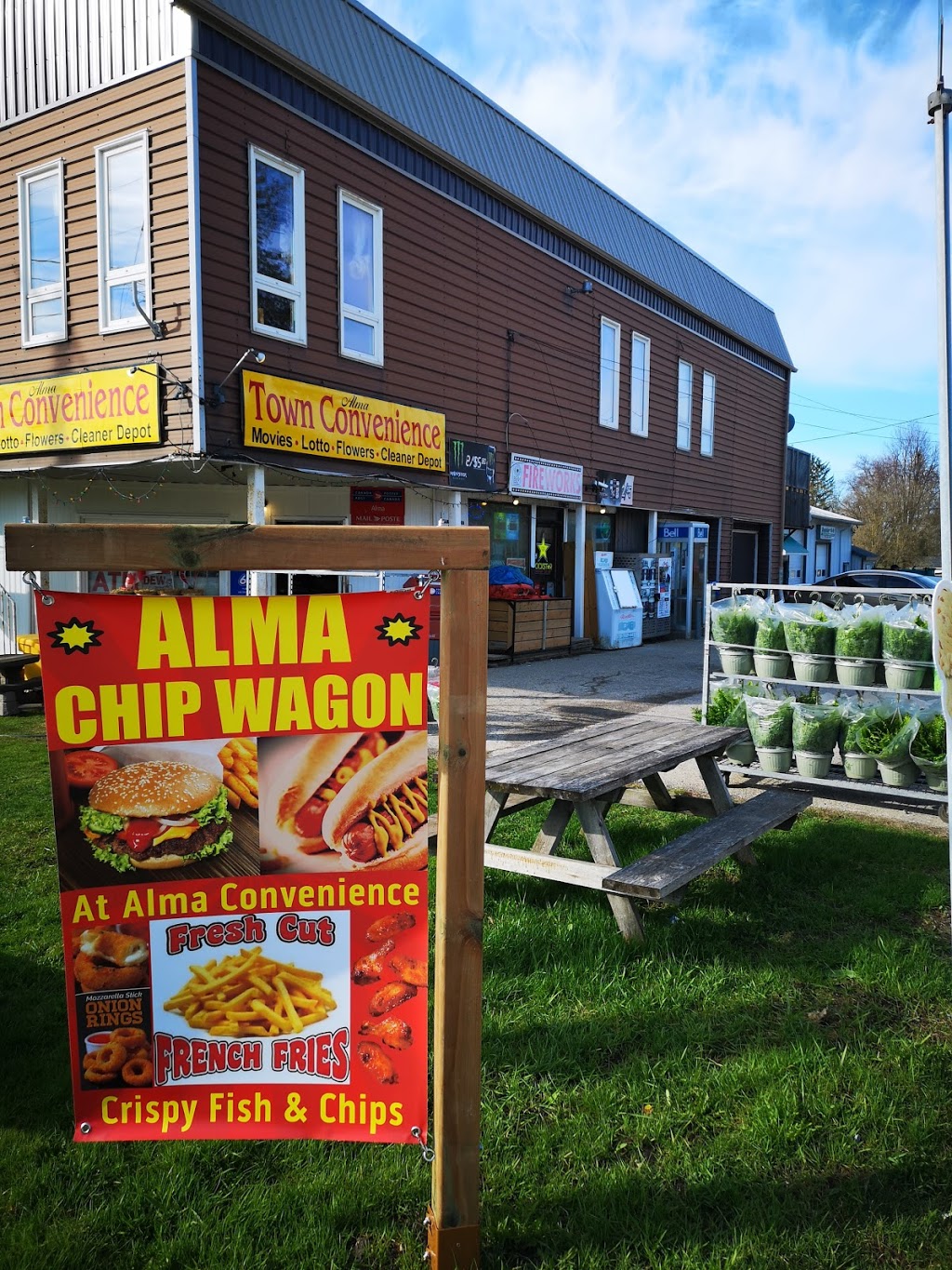 Alma Chip wagon | 3 Peel St W, Alma, ON N0B 1A0, Canada | Phone: (519) 804-8941