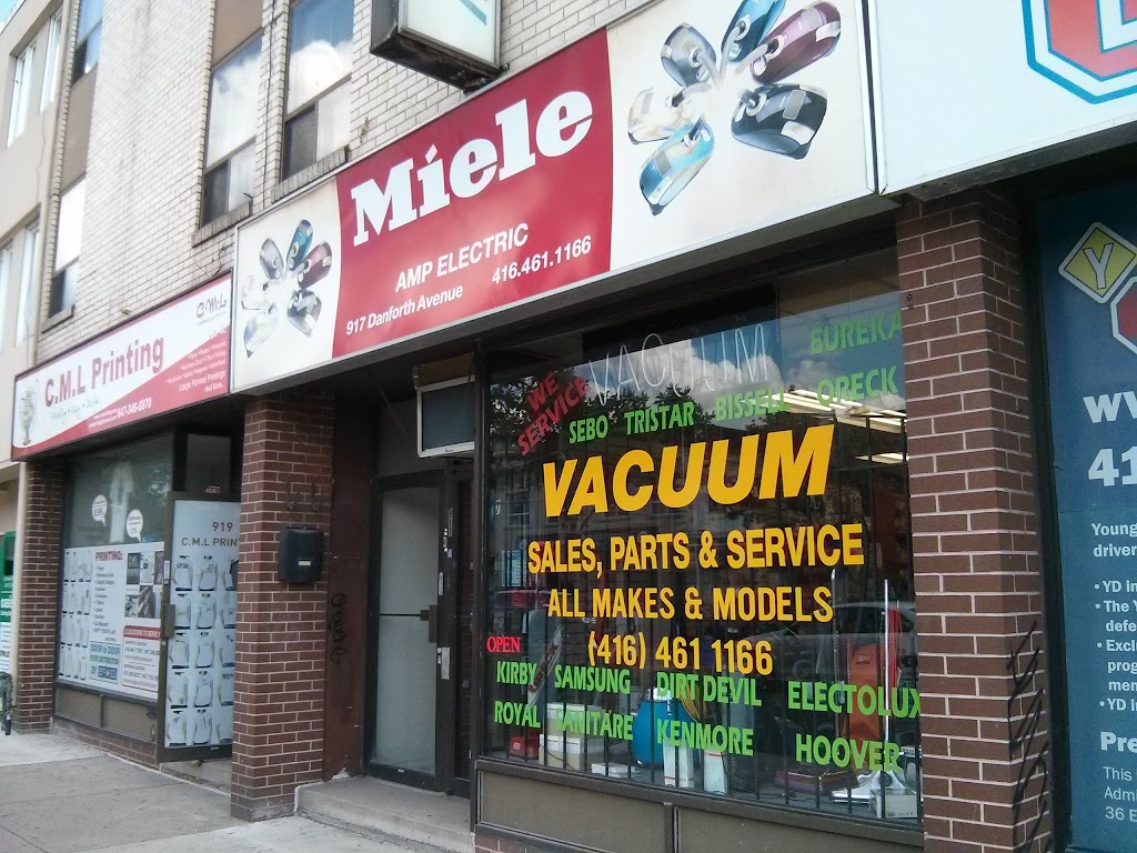 AMP Electric Vacuums | 917 Danforth Ave, Toronto, ON M4J 1L8, Canada | Phone: (416) 461-1166