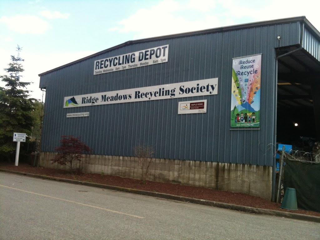 Ridge Meadows Recycling Society/Maple Ridge Recycling Depot | 10092 236 St Unit 1, Maple Ridge, BC V2W 1B7, Canada | Phone: (604) 463-5545