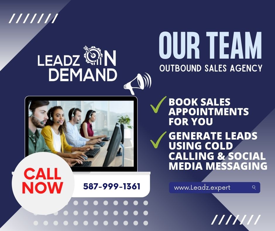 Leadz On Demand | 246 Stewart Green SW Unit #6233, Calgary, AB T3H 3C8, Canada | Phone: (587) 999-1361