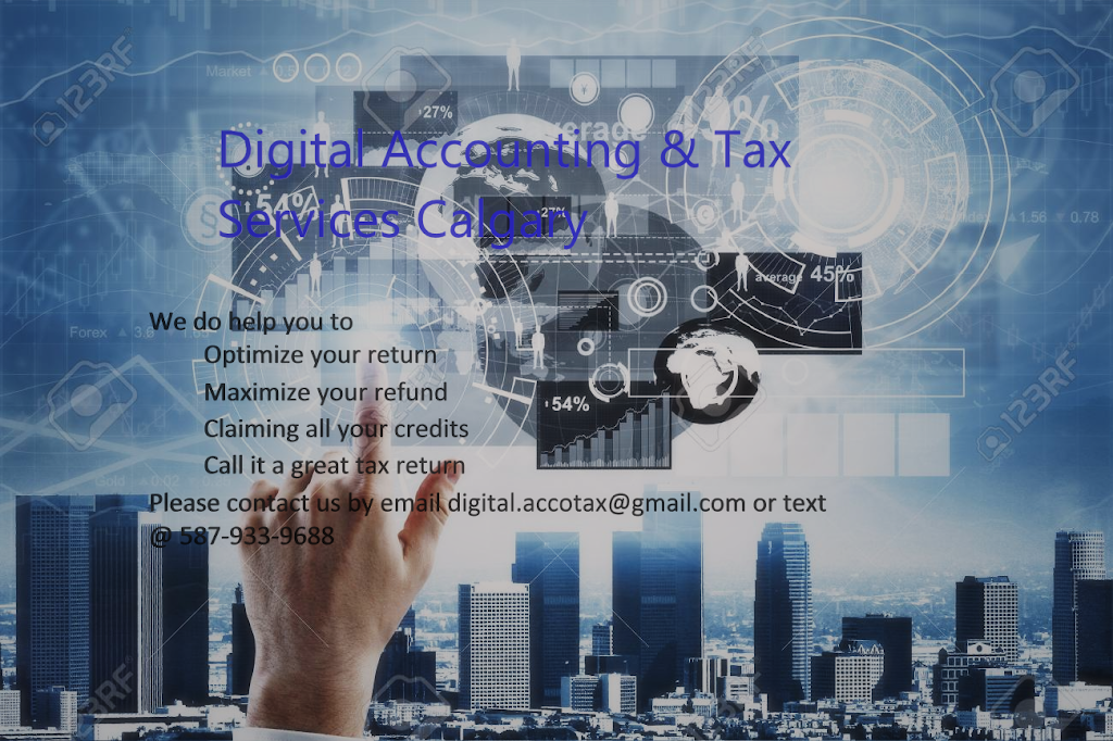 Accounting & Tax Services (Digital Accounting & Tax Services) | 2968 Hidden Ranch Way NW, Calgary, AB T3A 5S6, Canada | Phone: (403) 890-6488