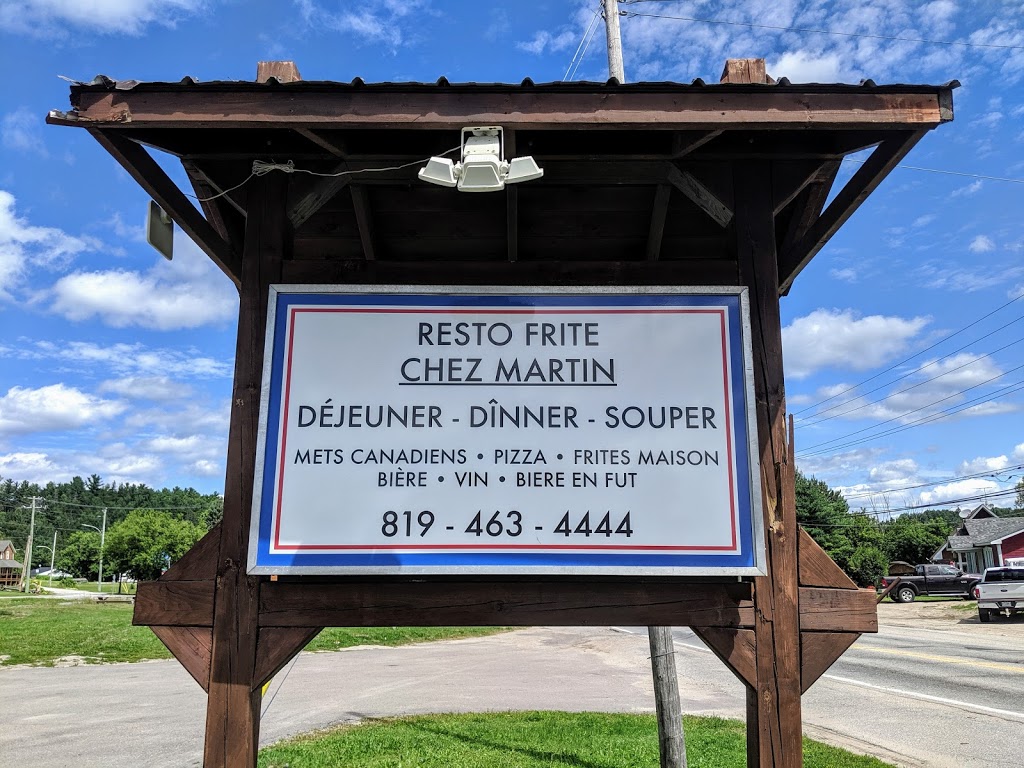 Chez Martin | 115 Rue Saint Joseph, Gracefield, QC J0X 1W0, Canada | Phone: (819) 463-4444