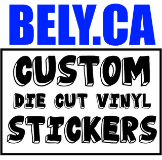 Bely Custom Stickers, Decals & Banners | 1120 Tapscott Rd, Scarborough, ON M1X 1E8, Canada | Phone: (416) 298-4557