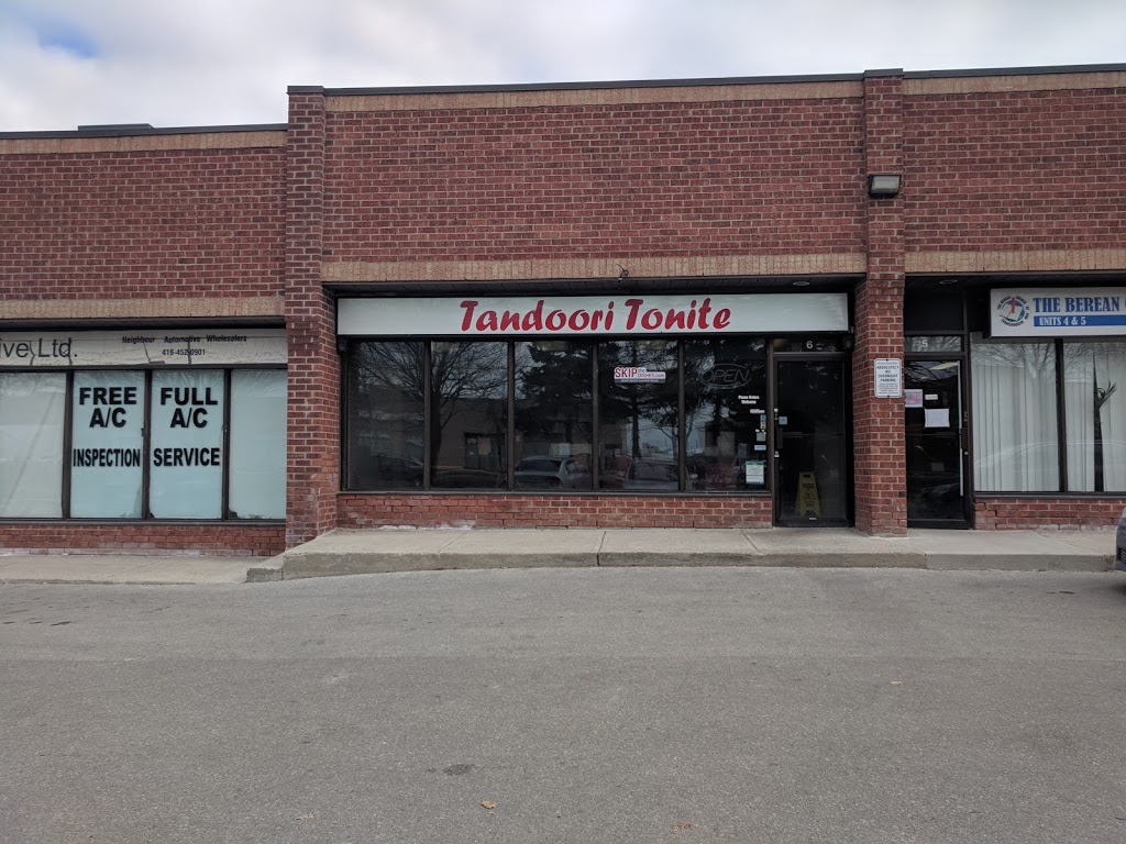 Tandoori Tonite | 15 Fisherman Dr, Brampton, ON L7A 1B7, Canada | Phone: (905) 495-4403