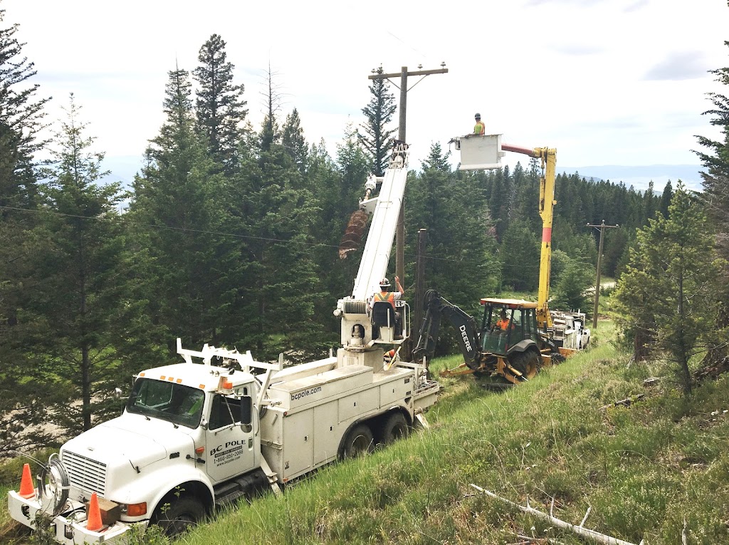 BC POLE SERVICES | 889 E Shuswap Rd, Kamloops, BC V2H 1P5, Canada | Phone: (250) 319-0927