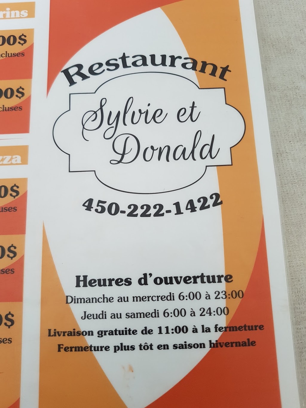 Restaurant Chez Sylvie B | 5718 QC-335, Saint-Calixte, QC J0K 1Z0, Canada | Phone: (450) 222-1422