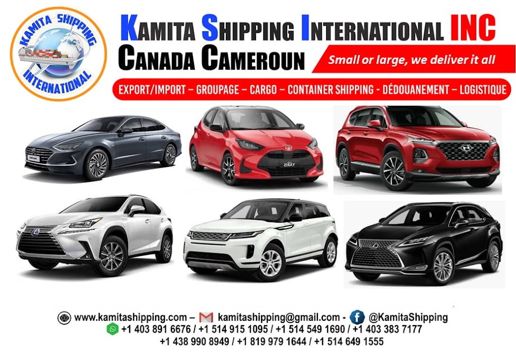 KAMITA SHIPPING INTERNATIONAL INC. | 8071 Rue Alfred, Anjou, QC H1J 1N7, Canada | Phone: (403) 891-6676