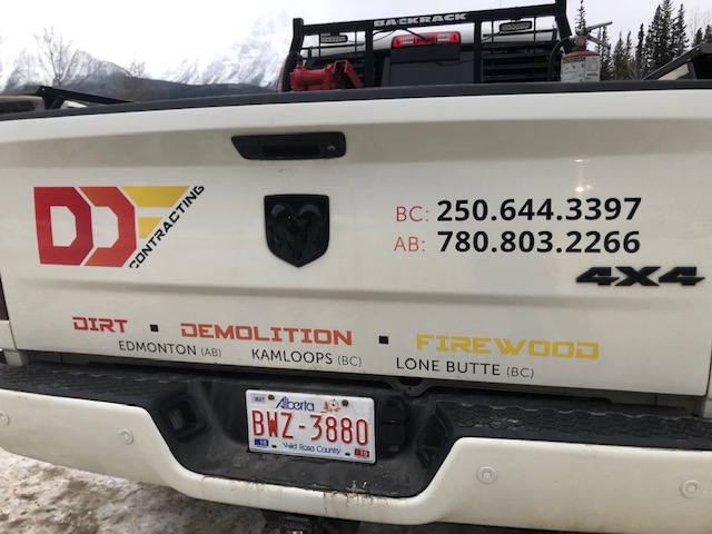 DDF Contracting | 6105 BC-24, Lone Butte, BC V0K 1X0, Canada | Phone: (250) 644-3397