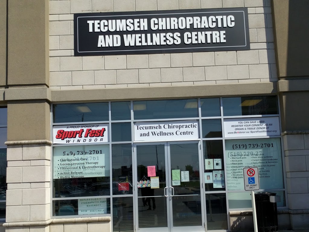 Tecumseh Chiropractic and Wellness Centre | 500 Manning Rd, Tecumseh, ON N8N 2L9, Canada | Phone: (519) 739-2701