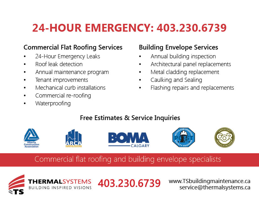 Thermal Systems Building Maintenance | 261185 Wagon Wheel Way, Calgary, AB T4A 0E2, Canada | Phone: (403) 230-6739