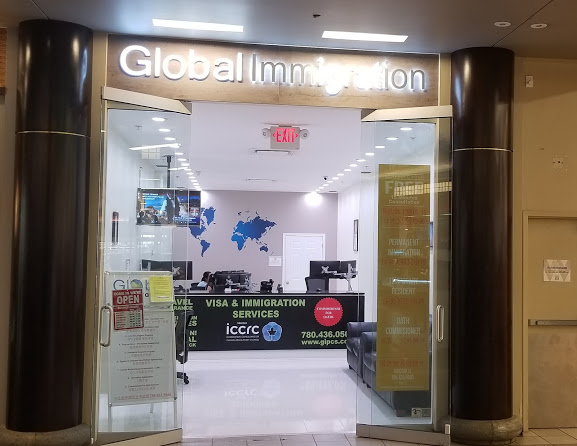 Global Immigration | 2579-8882 170 ST NW West Edmonton Mall, next to T&T Market, Edmonton, AB T5T 4M2, Canada | Phone: (780) 436-0500