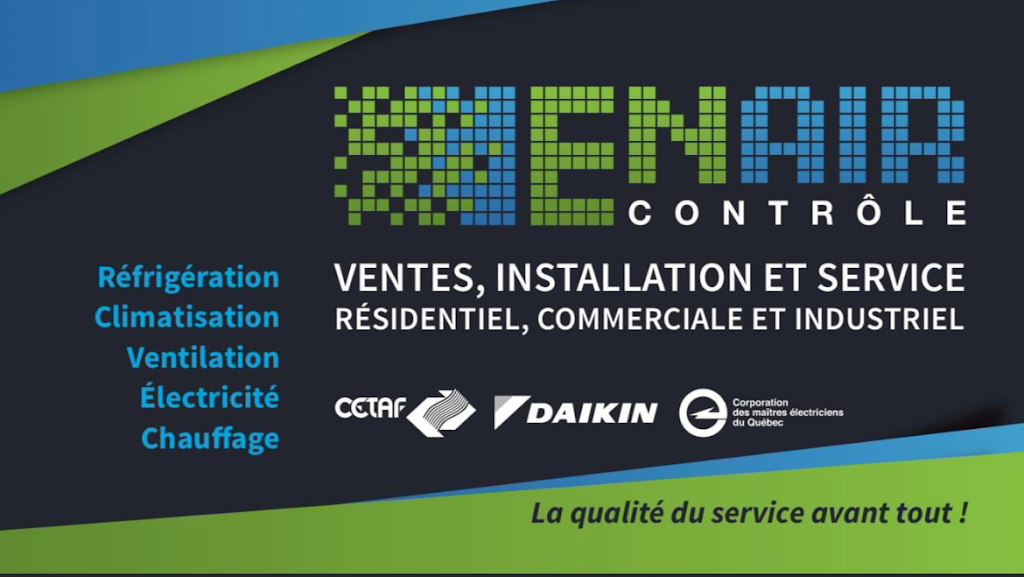 Enair Contrôle | 168 4e Rue, Montmagny, QC G5V 3L5, Canada | Phone: (418) 248-2468