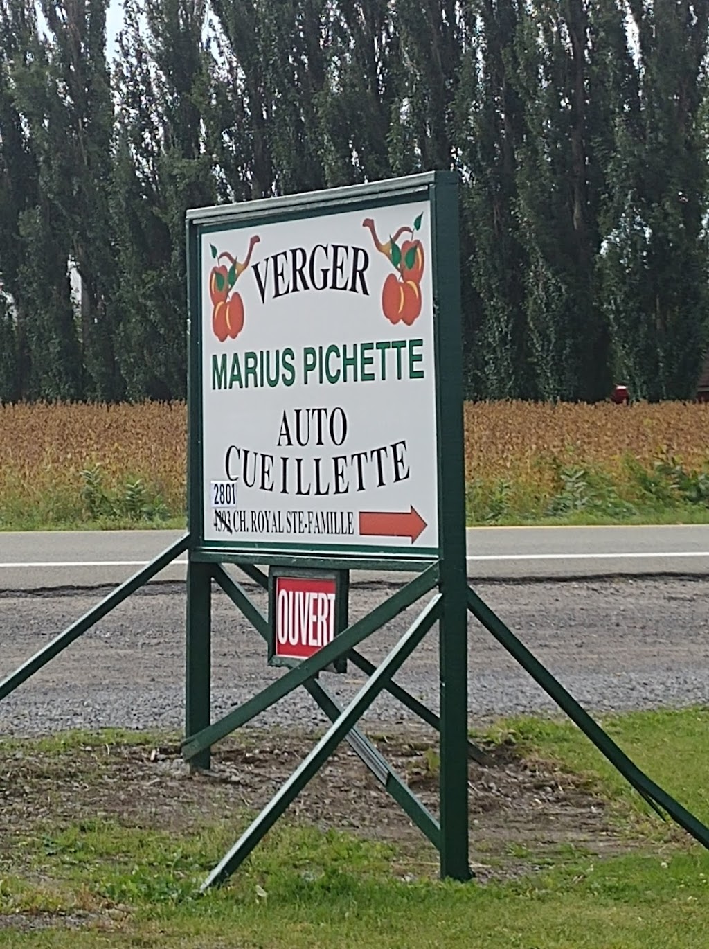 Verger Marius Pichette | 2801 Chem. Royal, Sainte-Famille, QC G0A 3P0, Canada | Phone: (418) 829-2773