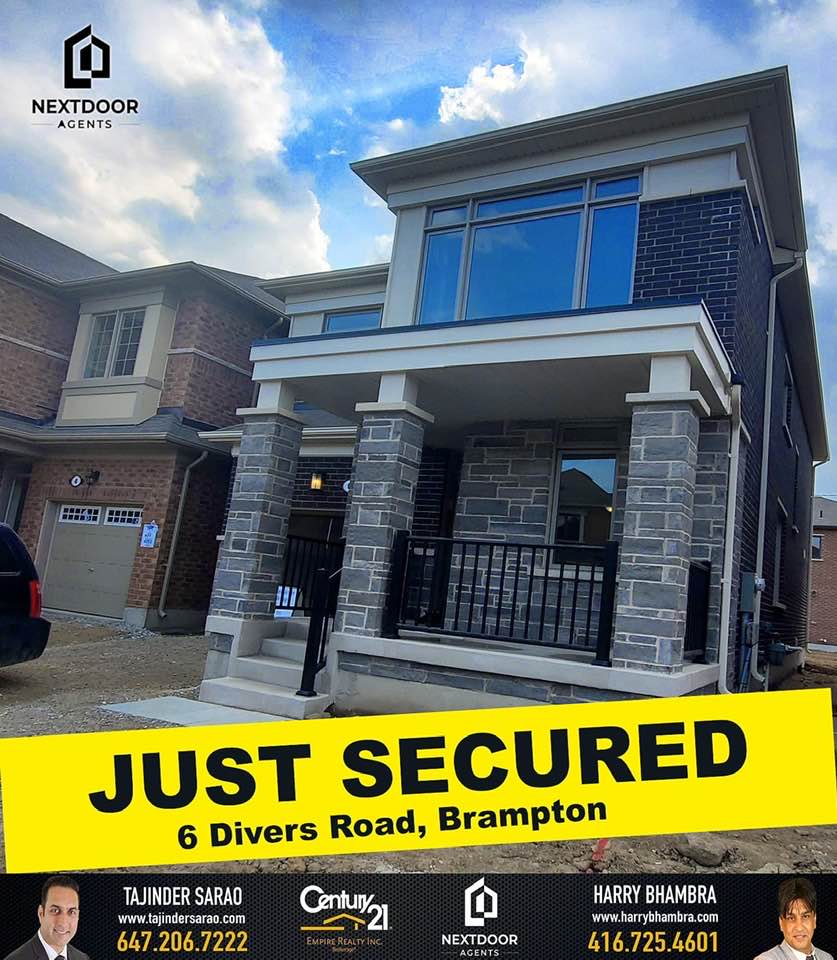 Tajinder Sarao, Century 21 Empire Realty Inc. - Top Real Estate Agent in Brampton | 80 Pertosa Dr Unit # 2, Brampton, ON L6X 5E9, Canada | Phone: (647) 206-7222