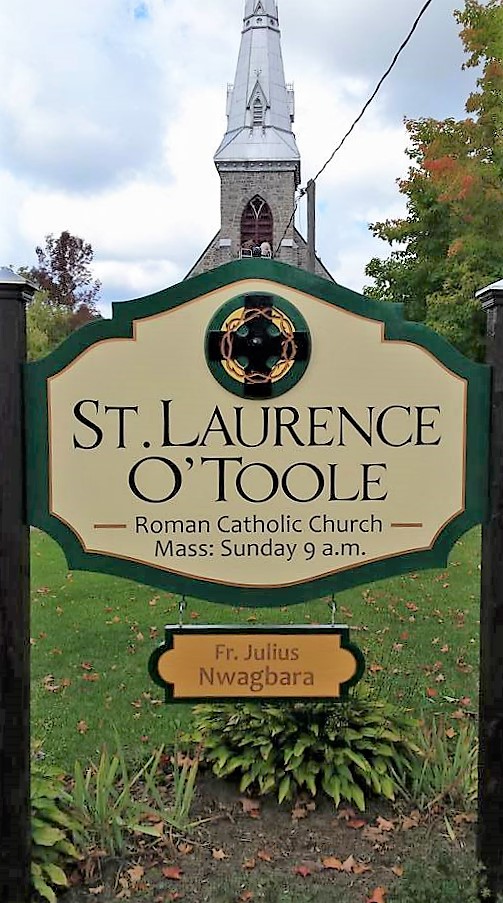 St.Laurence OToole Catholic Church | 50 Centre St, Spencerville, ON K0E 1X0, Canada | Phone: (613) 658-3157