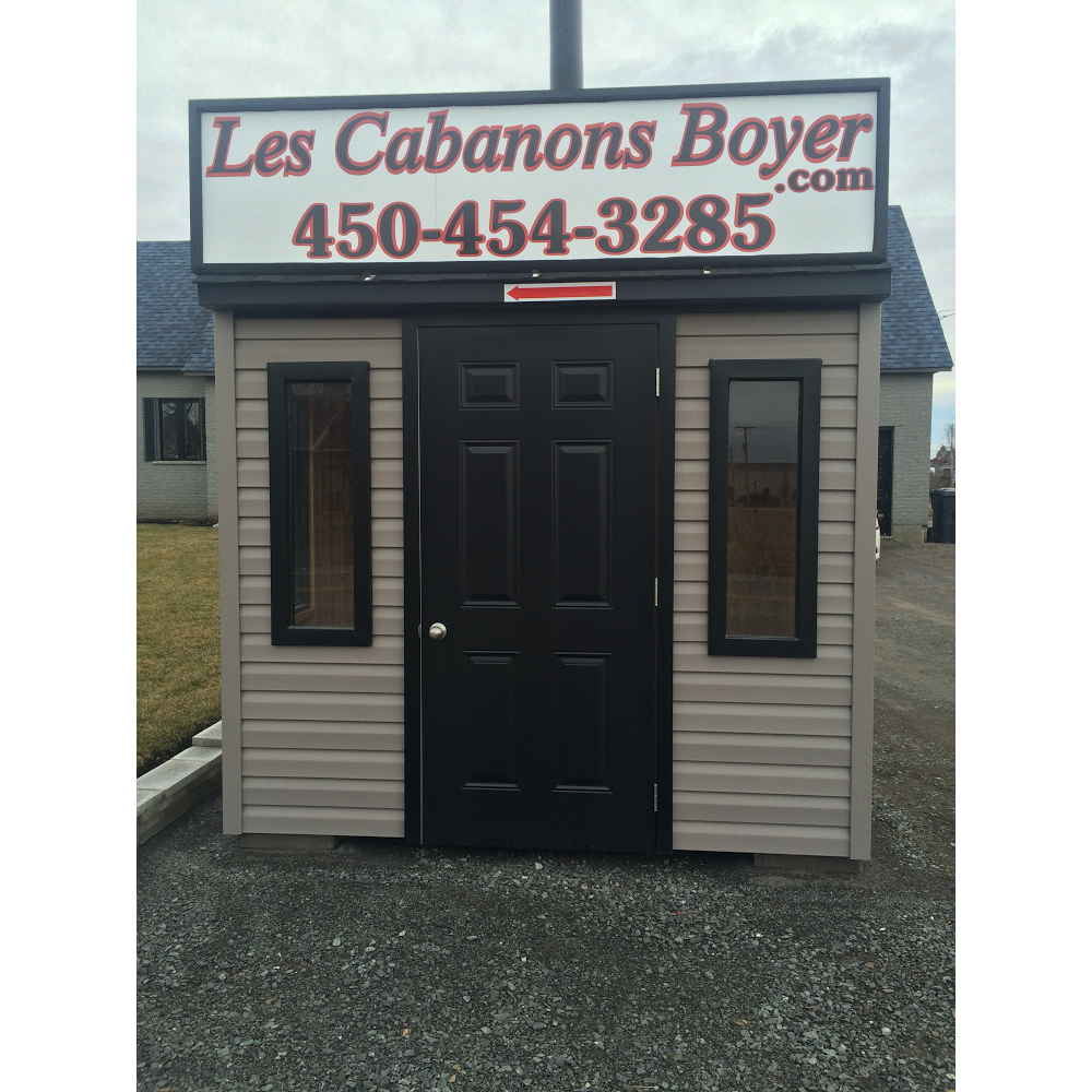 Cabanons Boyer Inc | 103 Rue Boyer, Saint-Isidore-de-Laprairie, QC J0L 2A0, Canada | Phone: (450) 454-3285