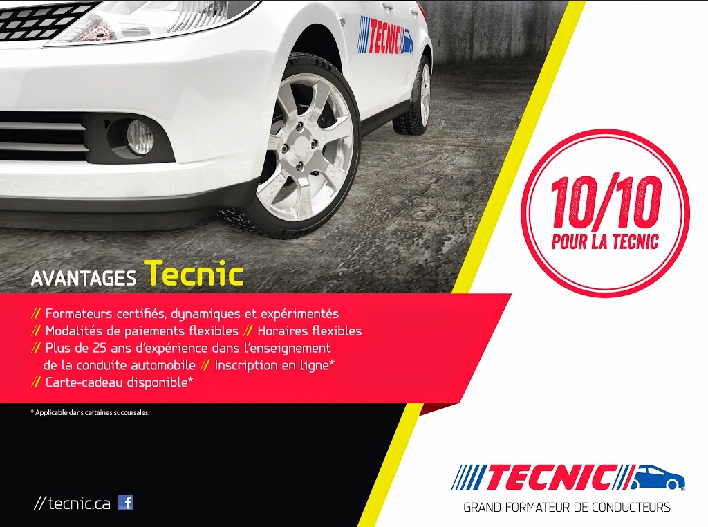 School Of Driving Tecnic Chambly | 1177 Avenue Bourgogne, Chambly, QC J3L 1X3, Canada | Phone: (450) 658-8713