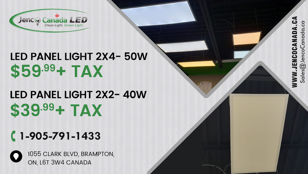 Jenco Canada LED | 1055 Clark Blvd, Brampton, ON L6T 3W4, Canada | Phone: (905) 791-1433